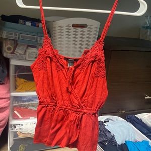 Forever 21 red tank